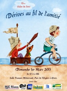 affiche salon livre rives 2015