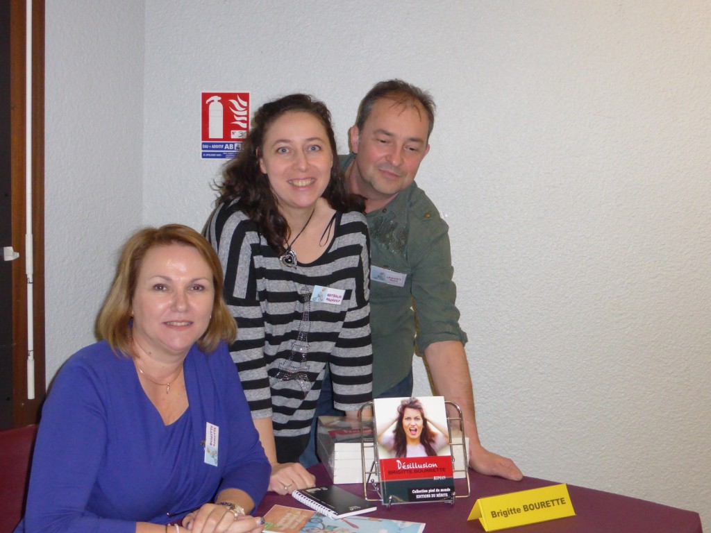 salon livre Rives 2015 - avec Laurent et Brigitte minimized