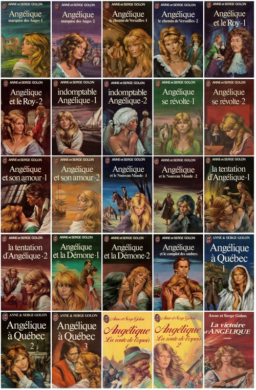 Angélique - couvertures