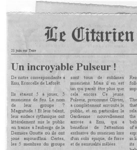 newspaper clipping