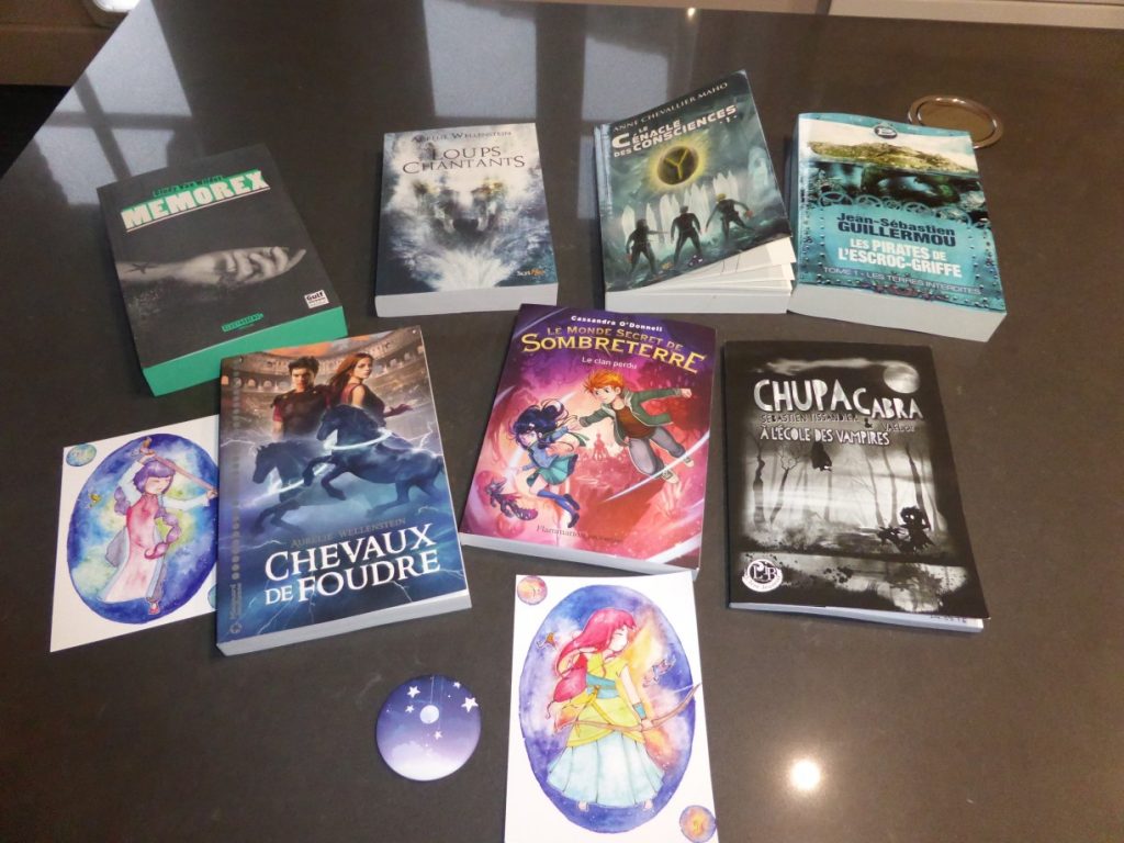 Aventuriales 2016 côté visiteur - book haul
