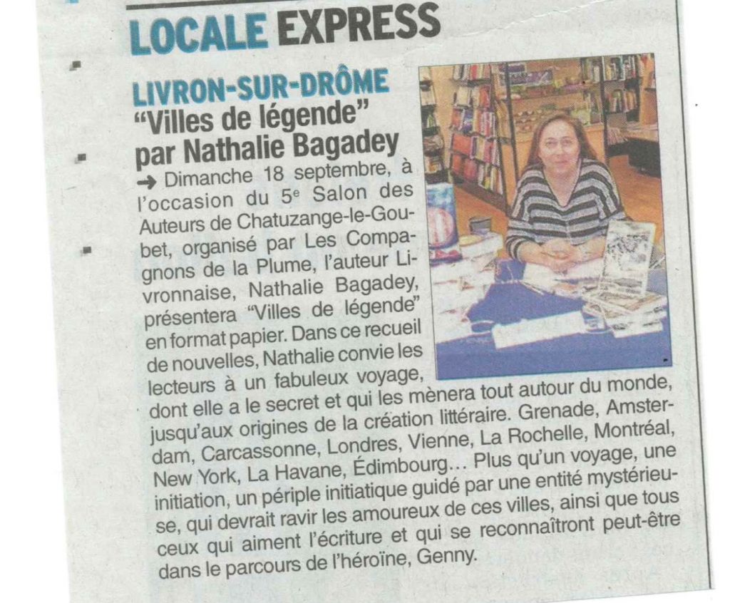 Sortie de Villes de légende J-2