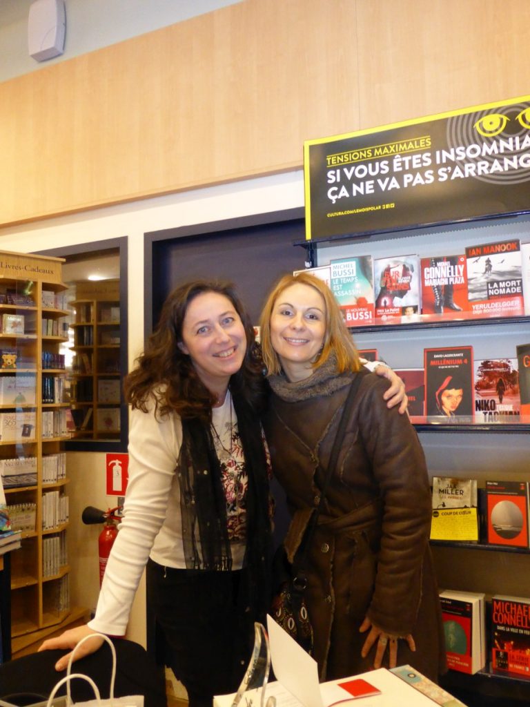 dédicaces au Cultura Valence - avec Sabine pour "Kassandra et la Grèce des légendes"