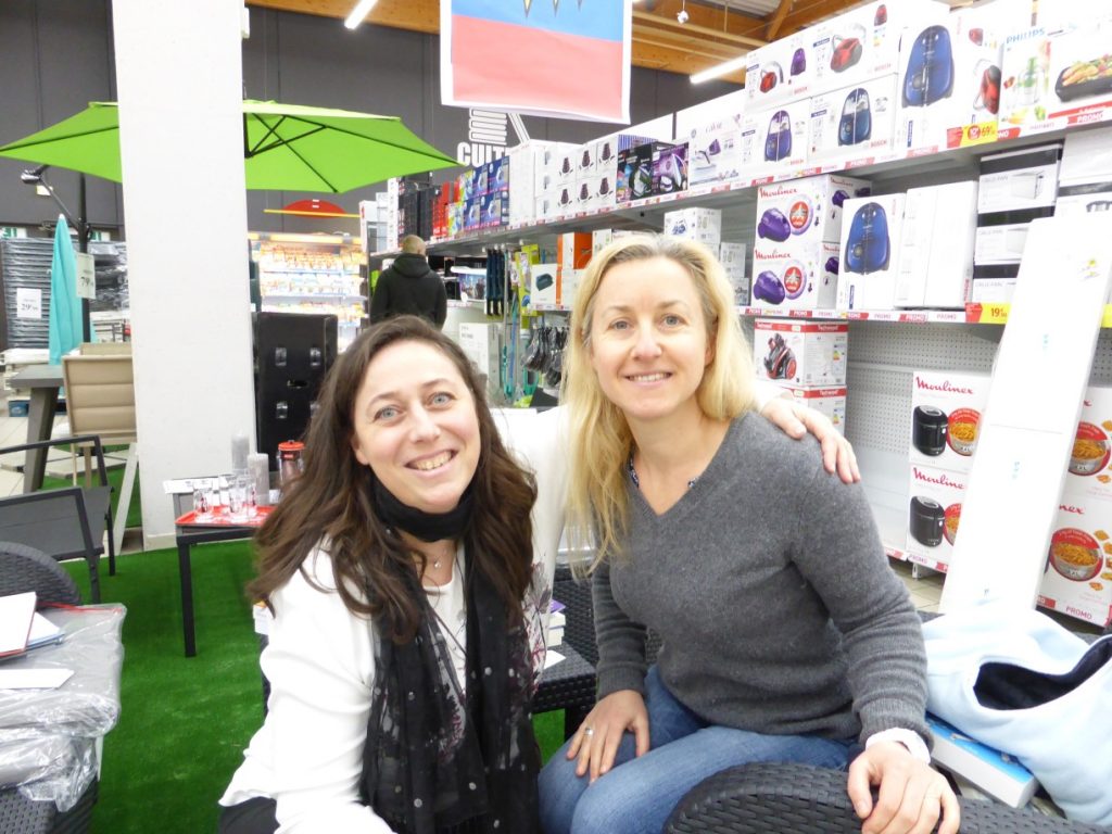 Dédicaces en supermarché
