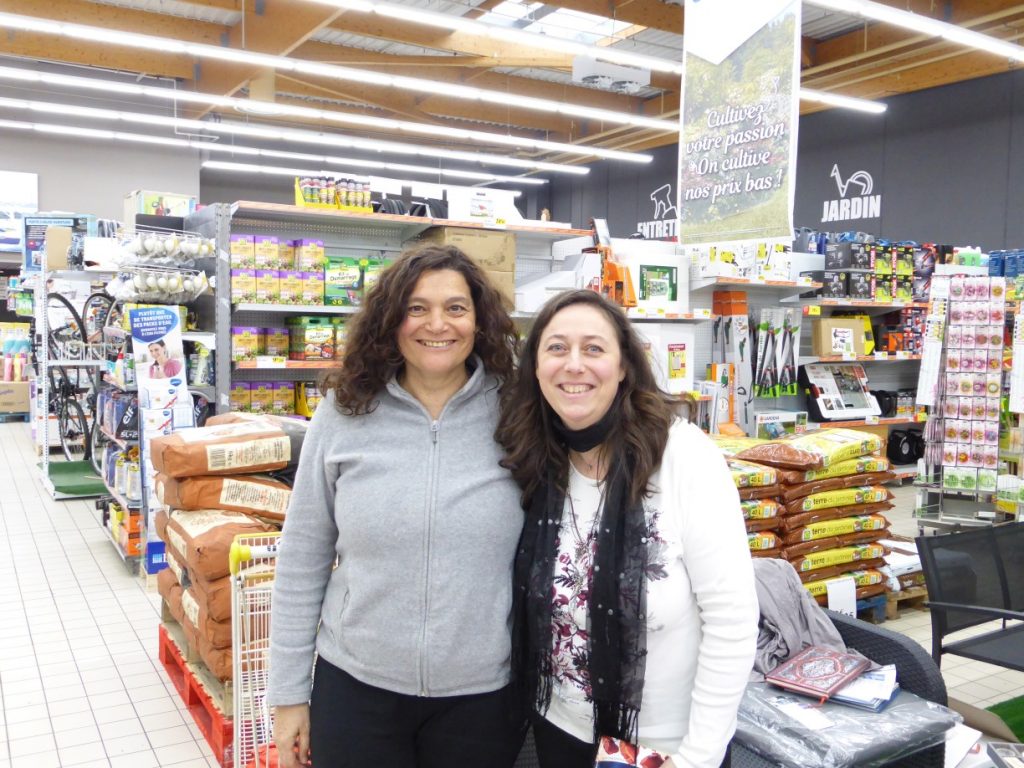 Dédicaces en supermarché