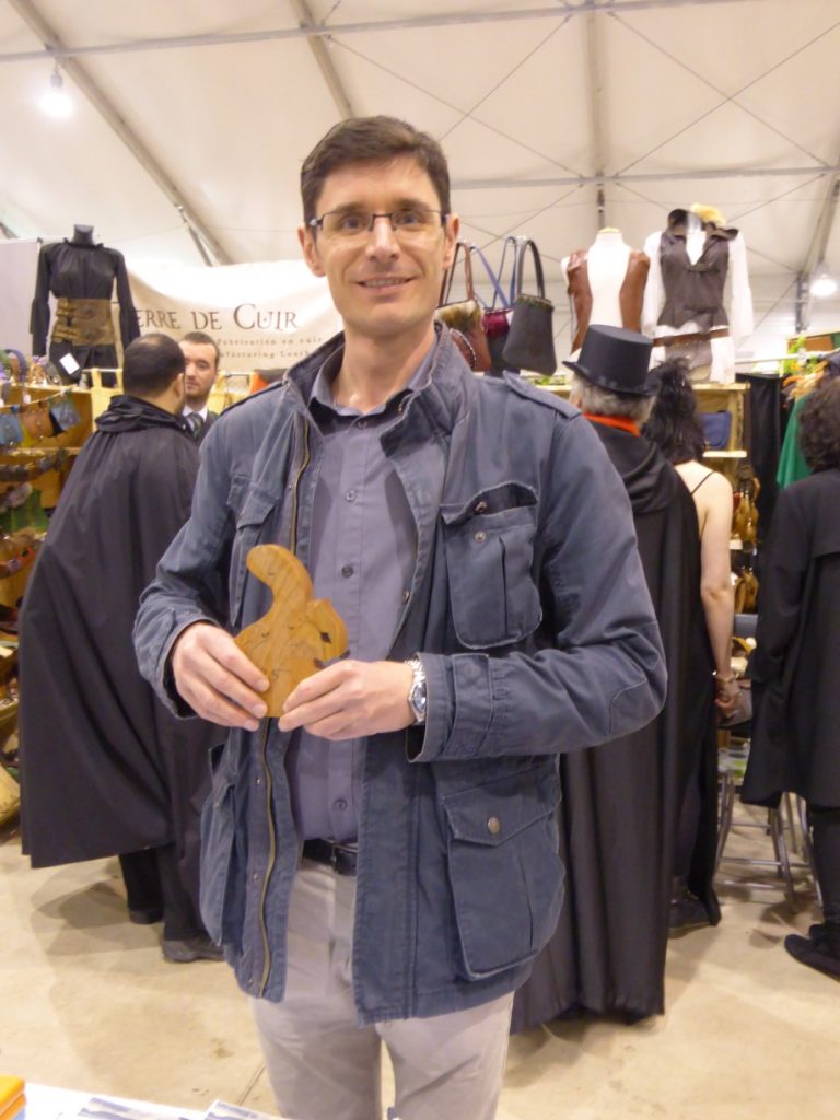 Salon Fantastique Paris 2 - puzzle écureuil