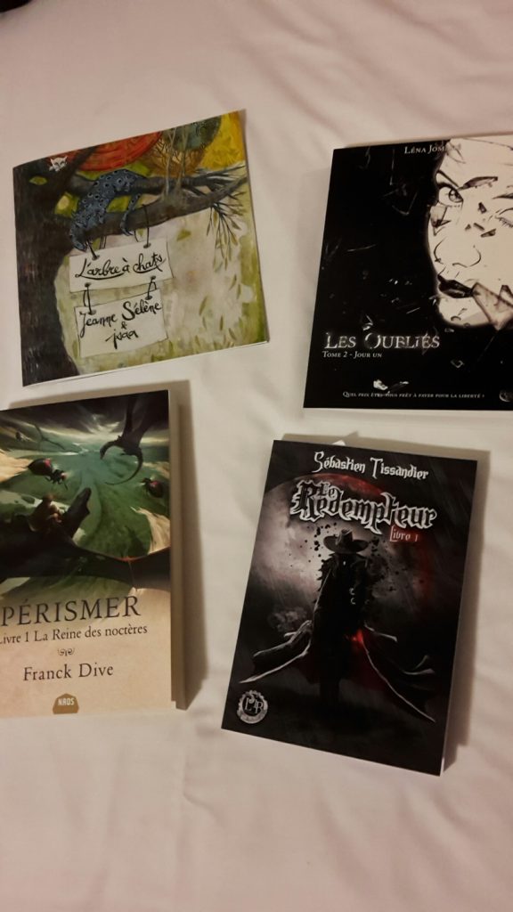 Salon Fantastique Paris 2 - book haul