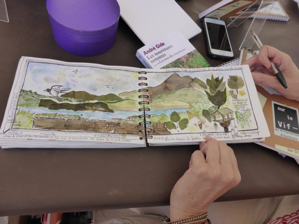 Les Carnets 2017 deuxième partie - carnets de voyage