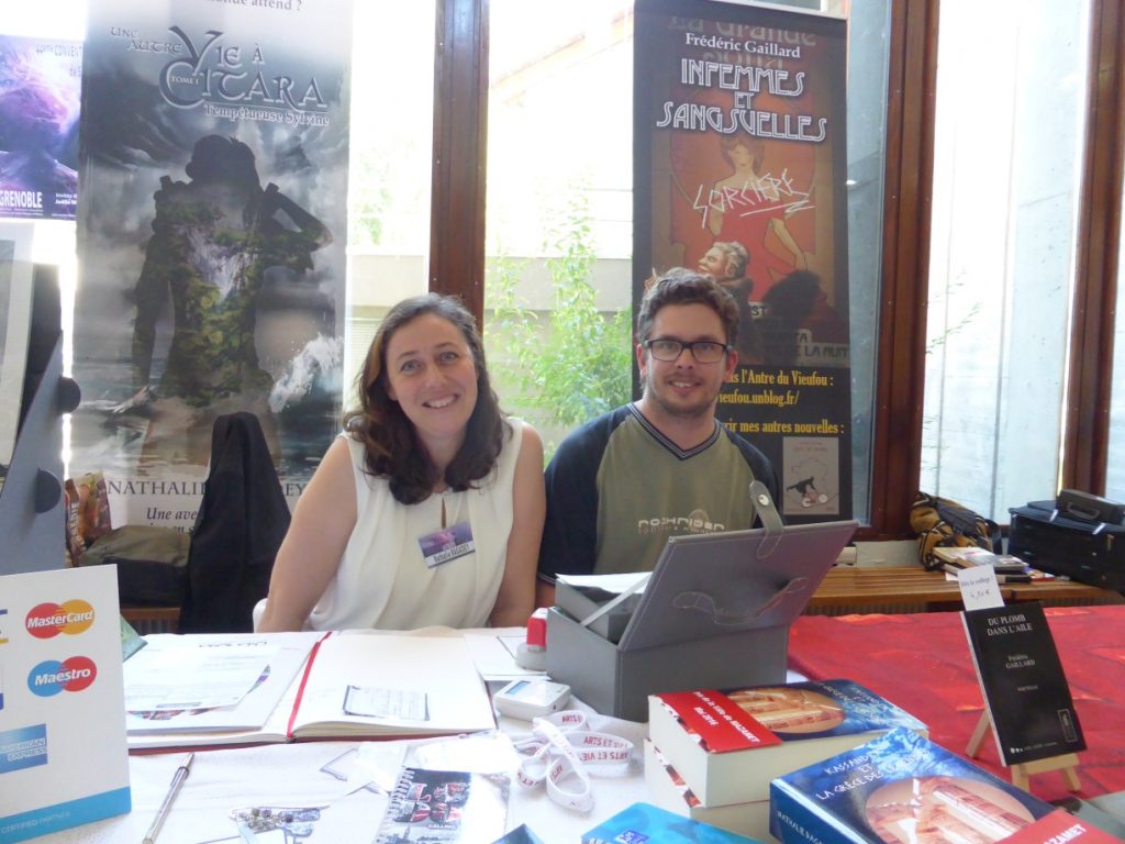 Convention Nationale SF 2017 - dédicaces - Olivier