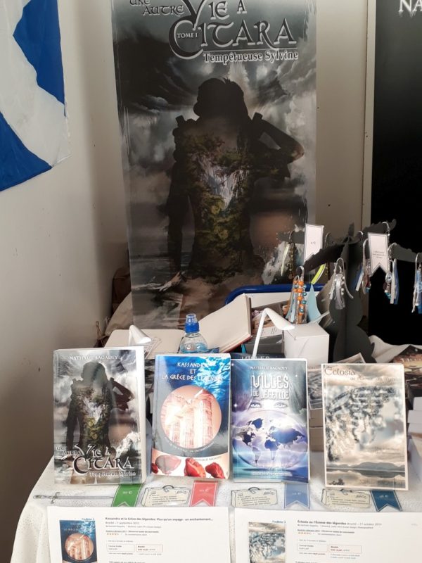 Imaginales 2018 - stand Nathalie Bagadey