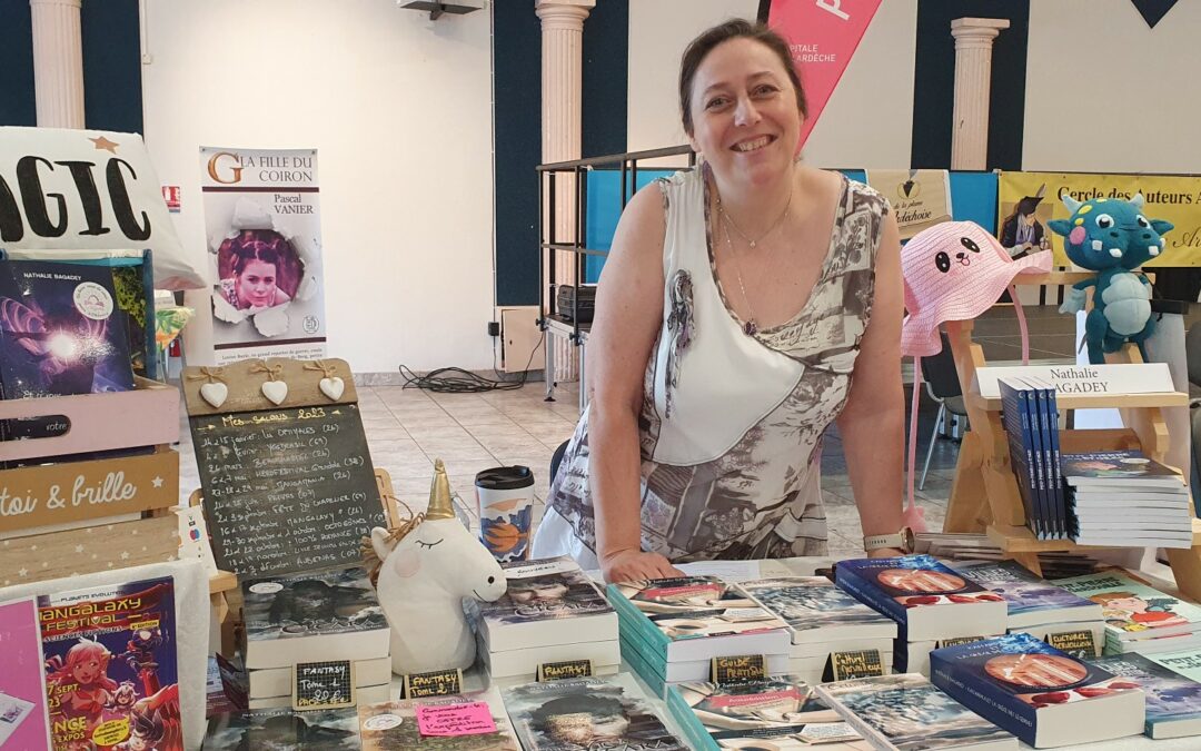 Retour sur le salon du livre de Privas – juin 2023